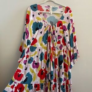 Anthropologie Patterned Short Dress